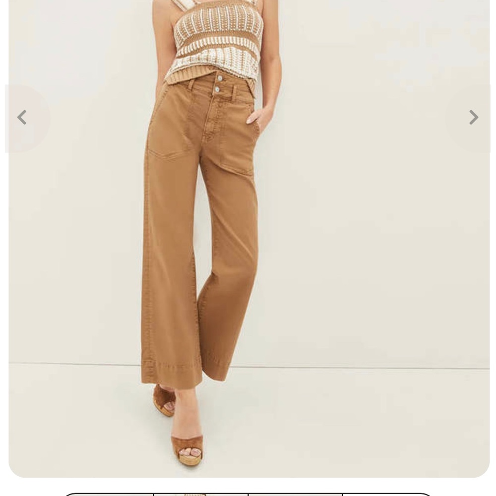 Veronica Beard Hilde Patch-Pocket Pant - image 2